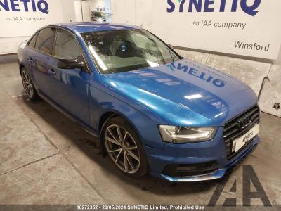 Image of 2015 AUDI A4 TDI S LINE BLACK EDITION NAV 1968cc TURBO DIESEL MANUAL 6 Speed 4 DOOR SALOON