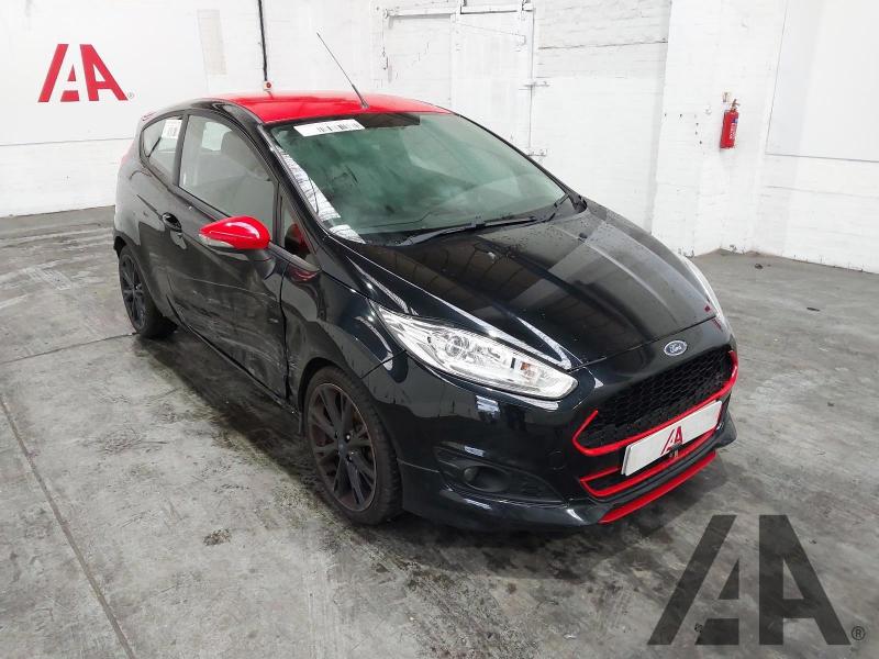 2016 FORD FIESTA ZETEC S BLACK EDITION 998cc TURBO PETROL MANUAL 5 Speed 3 DOOR HATCHBACK