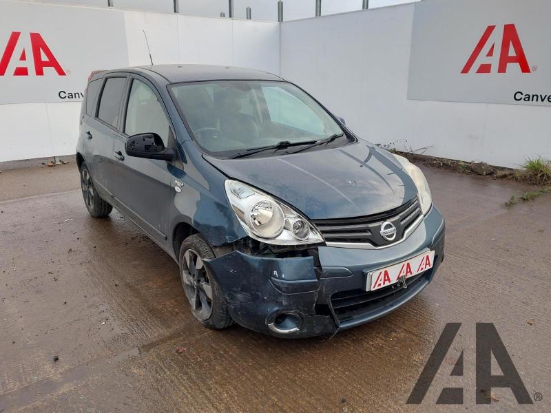 2012 NISSAN NOTE N-TEC PLUS 1386cc PETROL MANUAL 5 Speed 5 DOOR MPV