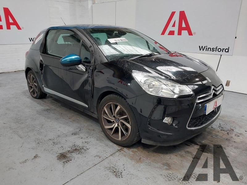 2015 CITROEN DS3 E-HDI DSTYLE PLUS 1560cc TURBO DIESEL MANUAL 5 Speed 3 DOOR HATCHBACK