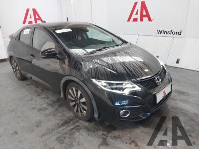 Image of 2016 HONDA CIVIC I-DTEC SE PLUS NAVI 1597cc TURBO DIESEL MANUAL 6 Speed 5 DOOR HATCHBACK