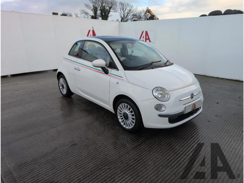 2013 FIAT 500 LOUNGE 1242cc PETROL MANUAL 3 DOOR HATCHBACK