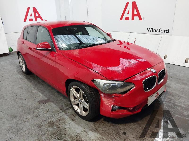 2012 BMW 1 SERIES 116I SPORT 1598cc TURBO PETROL MANUAL 5 DOOR HATCHBACK