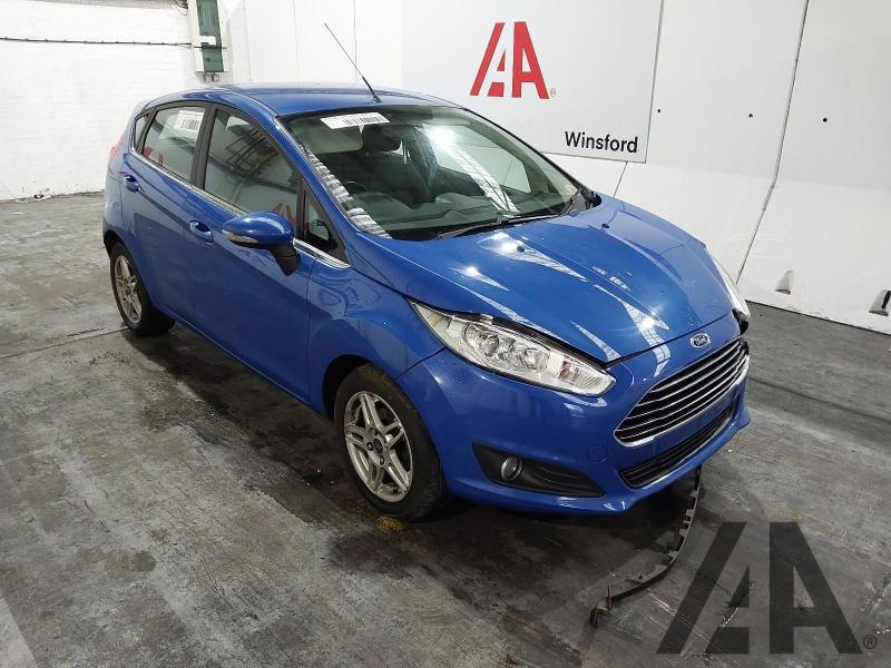 2013 FORD FIESTA ZETEC 1242cc PETROL MANUAL 5 Speed 5 DOOR HATCHBACK