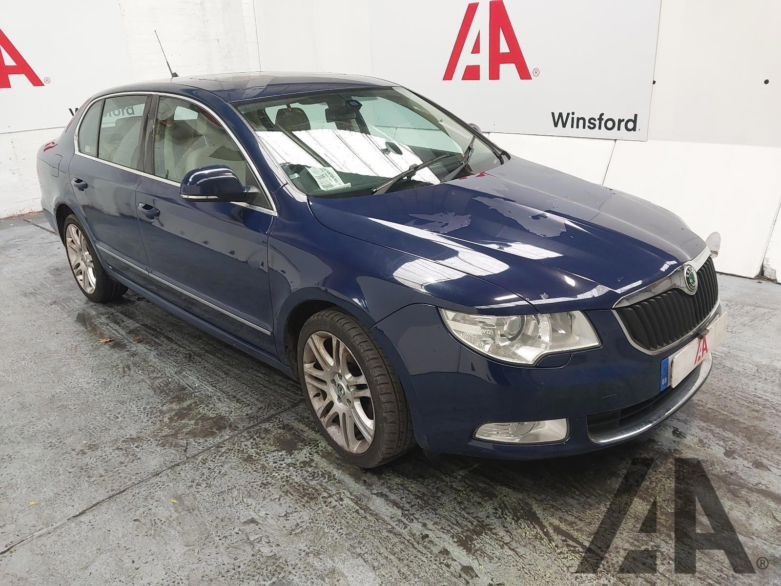 2009 SKODA SUPERB ELEGANCE TDI 1968cc TURBO DIESEL MANUAL 5 DOOR HATCHBACK