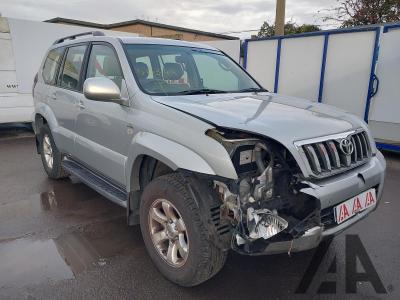 2007 TOYOTA LAND CRUISER D-4D LC5 8 STR 2982cc TURBO DIESEL AUTOMATIC 6 Speed 5 DOOR ESTATE