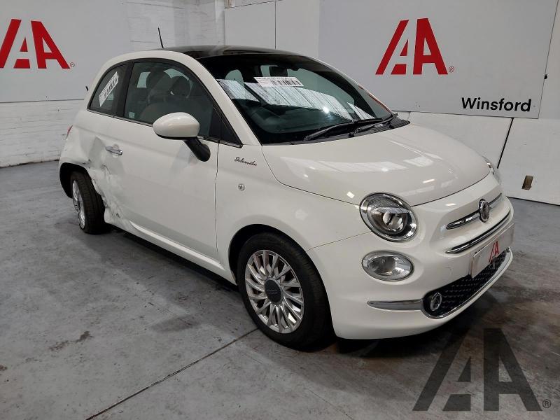 2022 FIAT 500 DOLCEVITA 999cc PETROL MANUAL 3 DOOR HATCHBACK