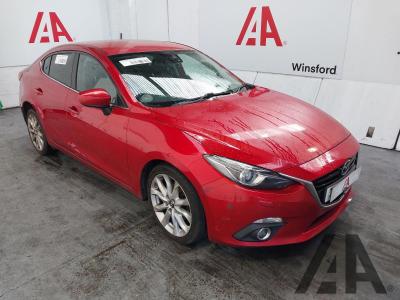 Image of 2016 MAZDA 3 D SPORT NAV 2191cc TURBO DIESEL MANUAL 6 Speed 4 DOOR SALOON