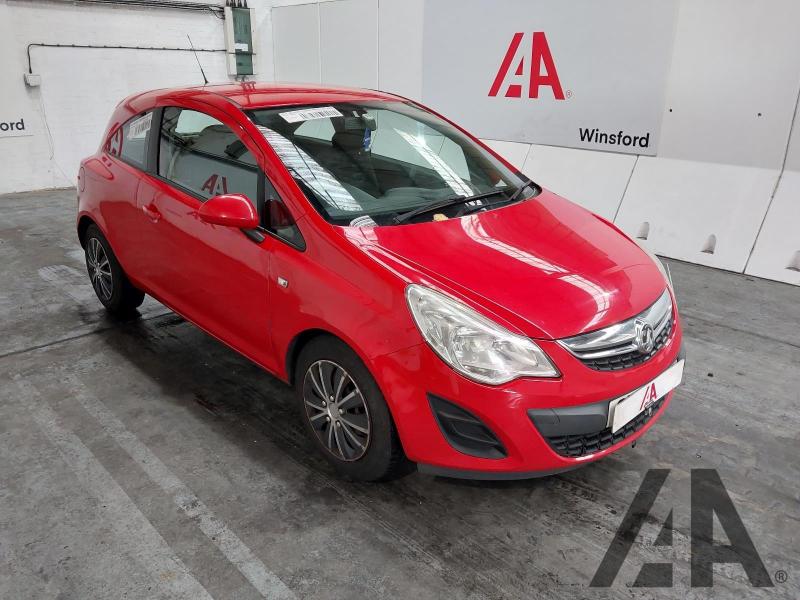 2012 VAUXHALL CORSA EXCLUSIV ECOFLEX S/S 1229cc PETROL MANUAL 3 DOOR HATCHBACK