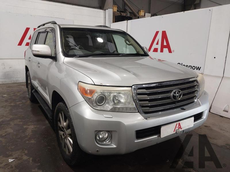 2012 TOYOTA LAND CRUISER V8 D-4D V8 4461cc TURBO DIESEL AUTOMATIC 6 Speed 5 DOOR ESTATE