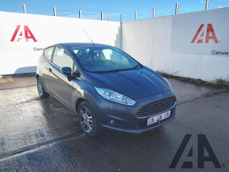 2016 FORD FIESTA ZETEC 1242cc PETROL MANUAL 5 Speed 3 DOOR HATCHBACK