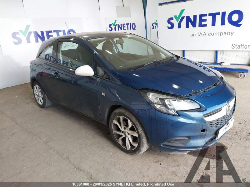 2015 VAUXHALL CORSA STING 1229cc PETROL MANUAL 5 Speed 3 DOOR HATCHBACK