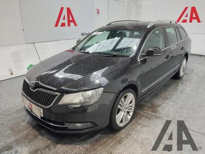 Image of 2015 SKODA SUPERB ELEGANCE TDI CR DSG 1968cc TURBO DIESEL SEMI AUTO 5 DOOR ESTATE