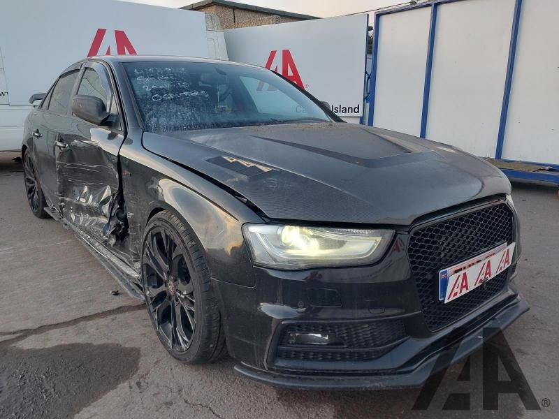 2013 AUDI A4 TDI S LINE BLACK EDITION 1968cc TURBO DIESEL MANUAL 6 Speed 4 DOOR SALOON