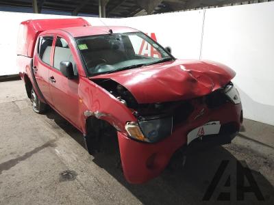 Image of 2008 MITSUBISHI L200 4WORK LWB DCB 4WD 2477cc TURBO DIESEL MANUAL 5 Speed PICK UP