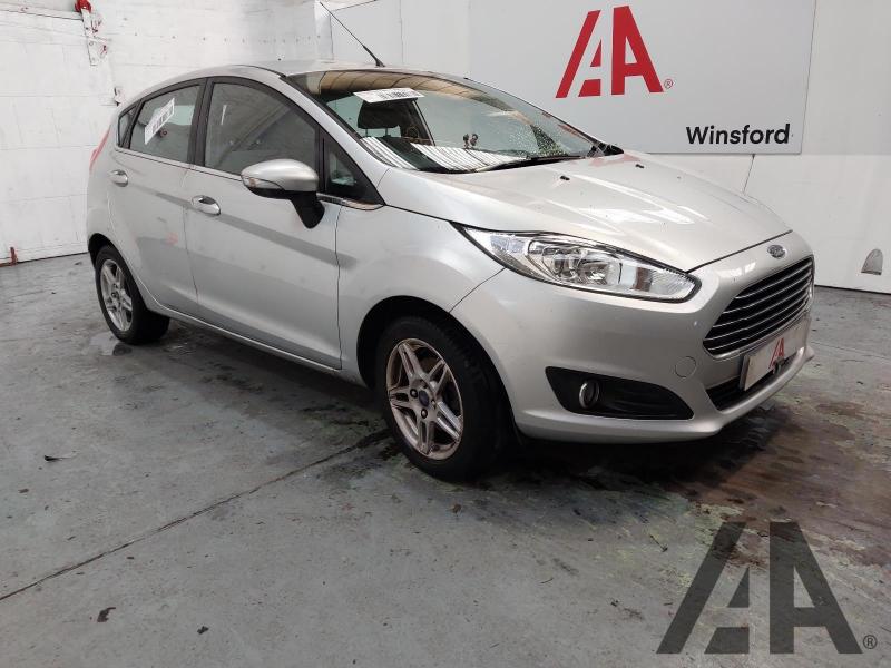 2013 FORD FIESTA ZETEC 1242cc PETROL MANUAL 5 Speed 5 DOOR HATCHBACK