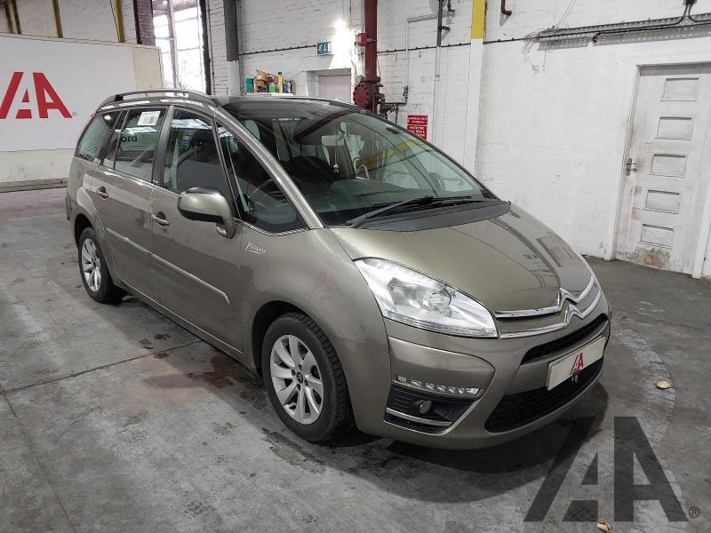 2011 CITROEN C4 PICASSO GRAND VTR PLUS HDI 1560cc TURBO DIESEL MANUAL 6 Speed 5 DOOR MPV
