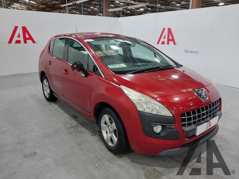 2011 PEUGEOT 3008 SR E-HDI FAP 1560cc TURBO DIESEL SEMI AUTO 6 Speed 5 DOOR HATCHBACK