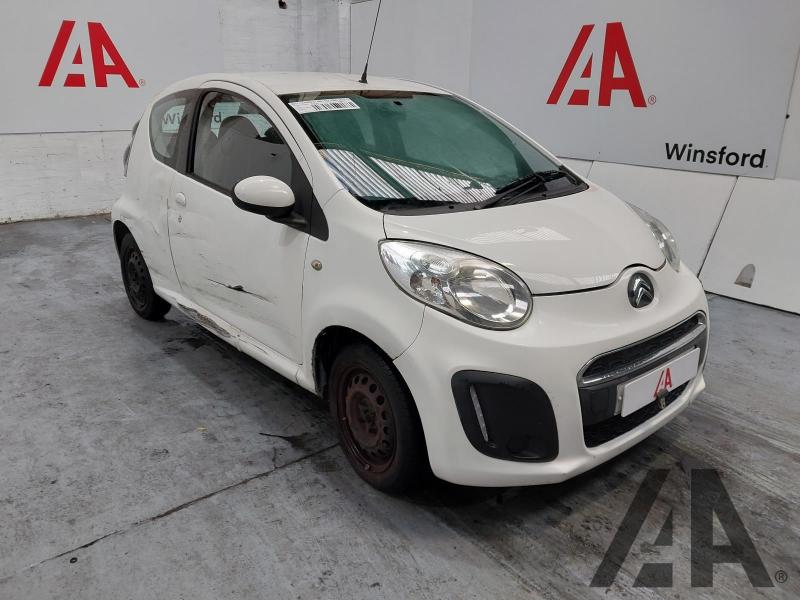 2012 CITROEN C1 VTR 998cc PETROL MANUAL 3 DOOR HATCHBACK