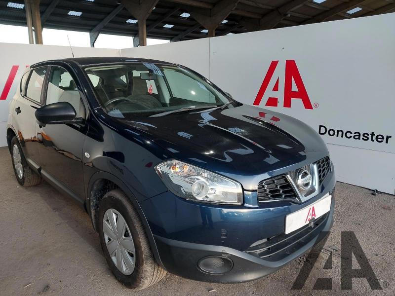 2012 NISSAN QASHQAI VISIA PURE DRIVE DCI 1461cc TURBO DIESEL MANUAL 6 Speed 5 DOOR HATCHBACK