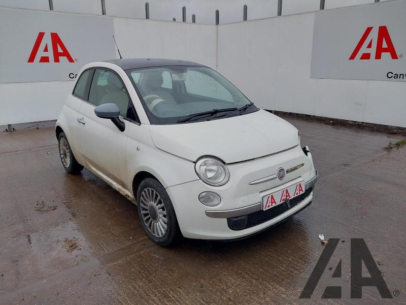 2011 FIAT 500 LOUNGE DUALOGIC 1242cc PETROL SEMI AUTO 3 DOOR HATCHBACK