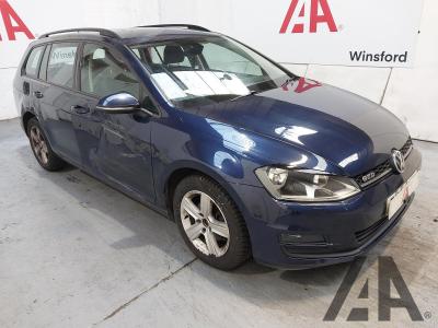 Image of 2016 VOLKSWAGEN GOLF MATCH EDITION TDI BMT DSG 1598cc TURBO DIESEL SEMI AUTO 7 Speed 5 DOOR ESTATE