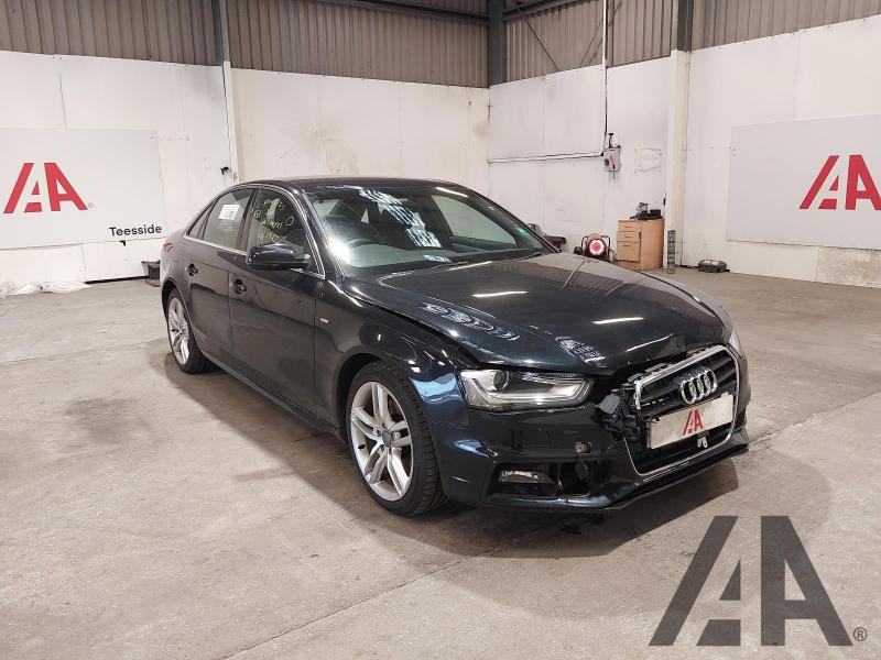 2014 AUDI A4 TDI S LINE 1968cc TURBO DIESEL MANUAL 6 Speed 4 DOOR SALOON