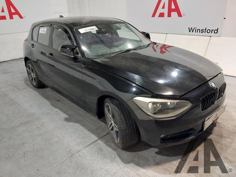 2013 BMW 1 SERIES 114I SPORT 1598cc TURBO PETROL MANUAL 5 DOOR HATCHBACK