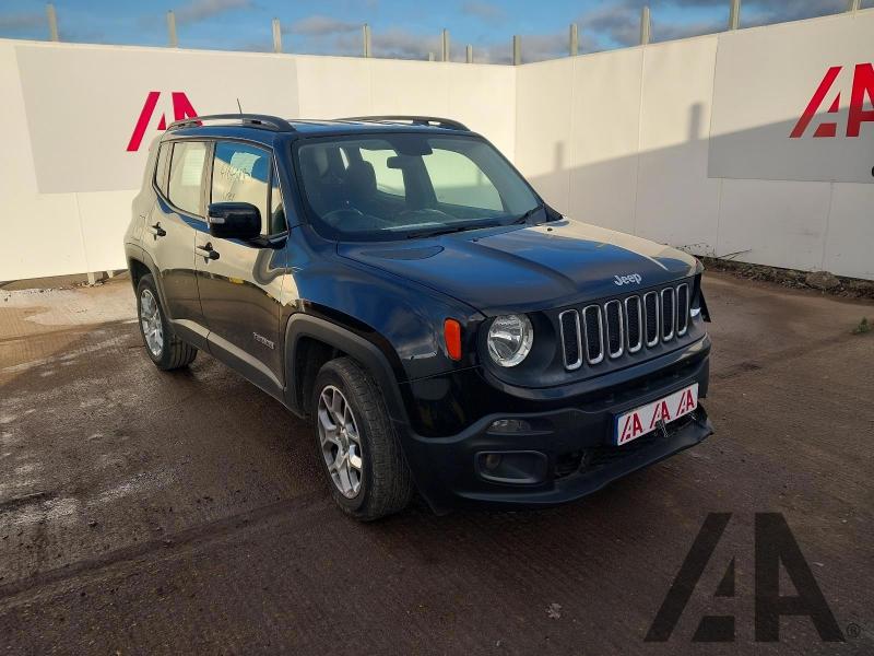 2016 JEEP RENEGADE M-JET LONGITUDE 1598cc TURBO DIESEL MANUAL 6 Speed 5 DOOR ESTATE