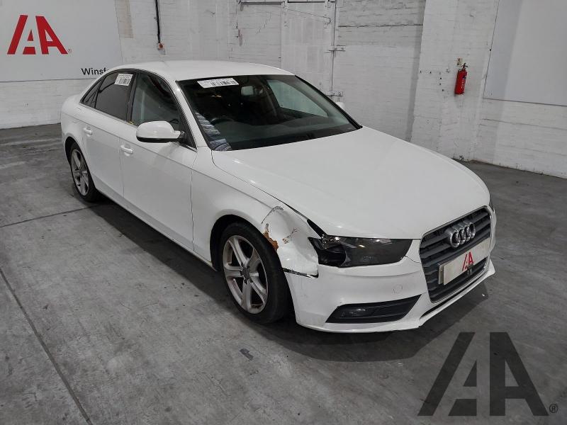 2012 AUDI A4 TDI SE 1968cc TURBO DIESEL MANUAL 6 Speed 4 DOOR SALOON