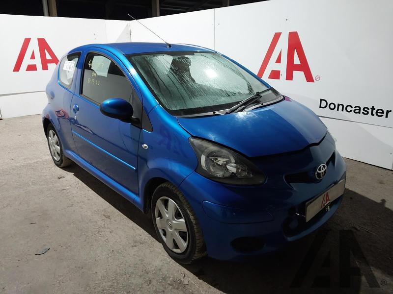 2010 TOYOTA AYGO BLUE VVT-I 998cc PETROL MANUAL 3 DOOR HATCHBACK