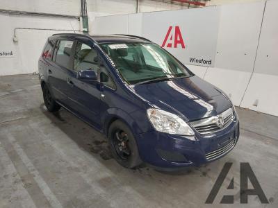 Image of 2013 VAUXHALL ZAFIRA EXCLUSIV 1796cc PETROL MANUAL 5 Speed 5 DOOR MPV