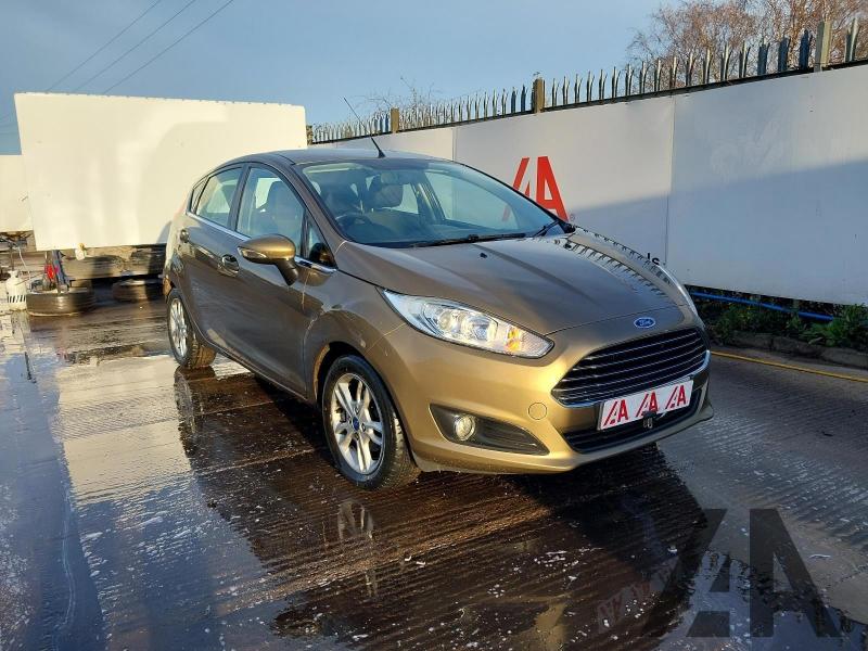 2015 FORD FIESTA ZETEC TDCI 1499cc TURBO DIESEL MANUAL 5 Speed 5 DOOR HATCHBACK