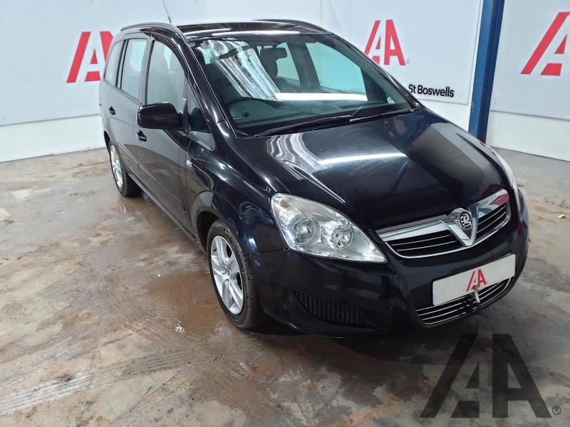 2010 VAUXHALL ZAFIRA EXCLUSIV 1598cc PETROL MANUAL 5 Speed 5 DOOR MPV