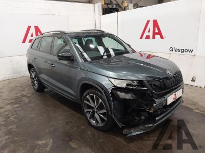 Image of 2020 SKODA KODIAQ SPORTLINE TDI SCR DSG 1968cc TURBO DIESEL SEMI AUTO 7 Speed 5 DOOR ESTATE