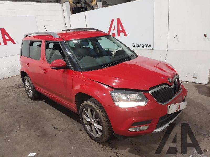 2014 SKODA YETI SE TDI CR 1968cc TURBO DIESEL MANUAL 5 DOOR HATCHBACK