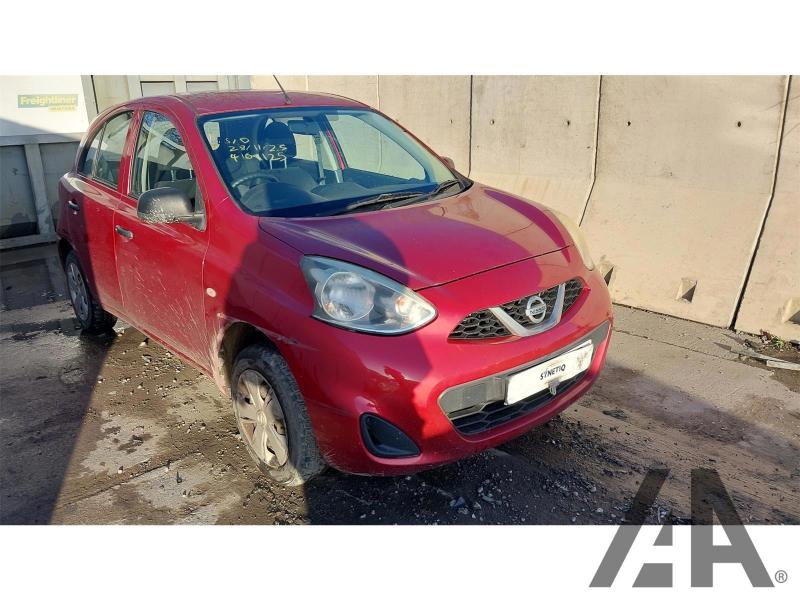 2014 NISSAN MICRA VISIA 1198cc PETROL MANUAL 5 Speed 5 DOOR HATCHBACK