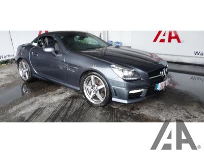 Image of 2015 MERCEDES SLK SLK55 AMG 5461cc PETROL AUTOMATIC 7 Speed 2 DOOR CONVERTIBLE