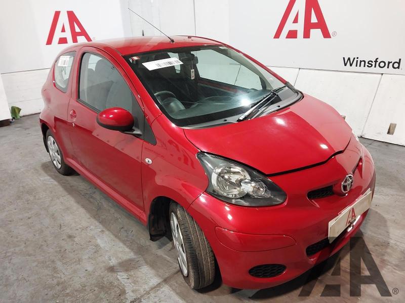 2011 TOYOTA AYGO VVT-I ICE 998cc PETROL MANUAL 3 DOOR HATCHBACK