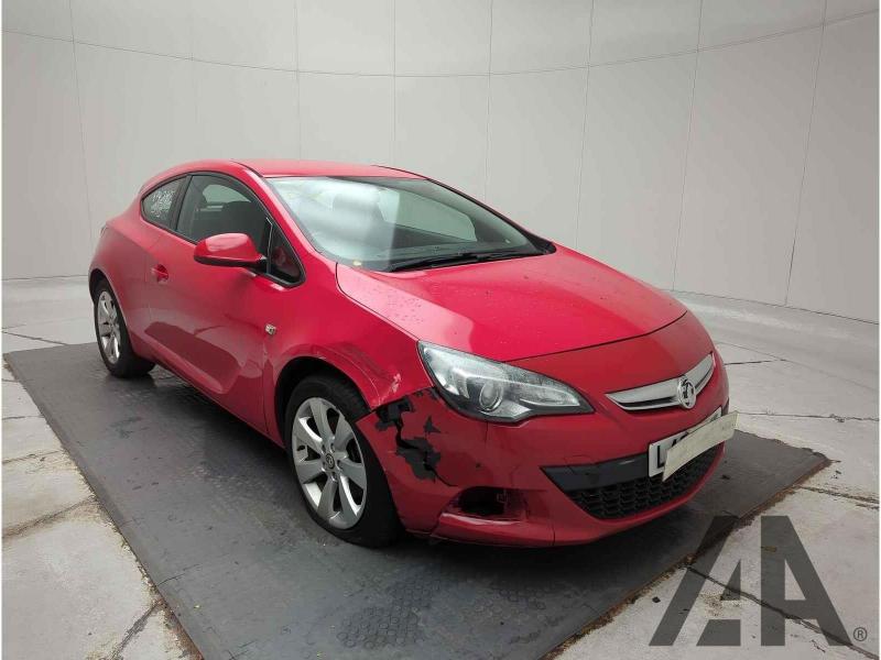 2012 VAUXHALL ASTRA GTC SPORT S/S 1364cc TURBO PETROL MANUAL 6 Speed 3 DOOR HATCHBACK