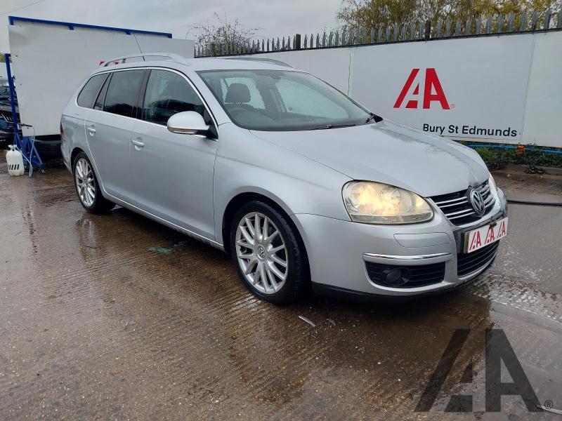 2009 VOLKSWAGEN GOLF SPORTLINE TDI 1968cc TURBO DIESEL MANUAL 5 Speed 5 DOOR ESTATE