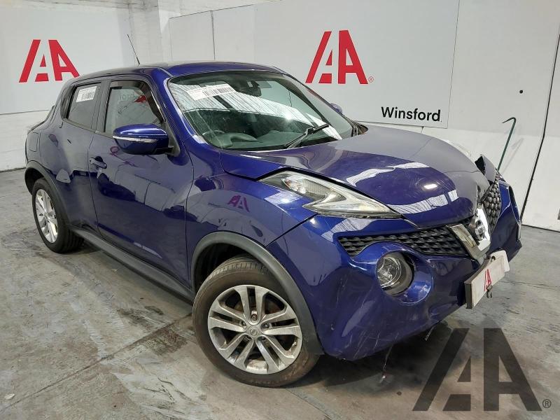 2016 NISSAN JUKE ACENTA DCI 1461cc TURBO DIESEL MANUAL 5 DOOR HATCHBACK