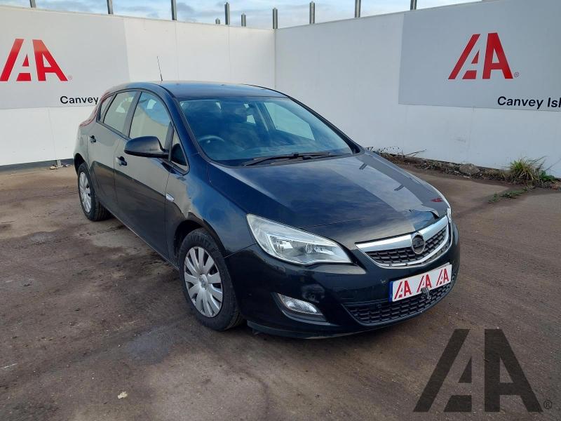 2011 VAUXHALL ASTRA EXCLUSIV 1598cc PETROL MANUAL 5 Speed 5 DOOR HATCHBACK