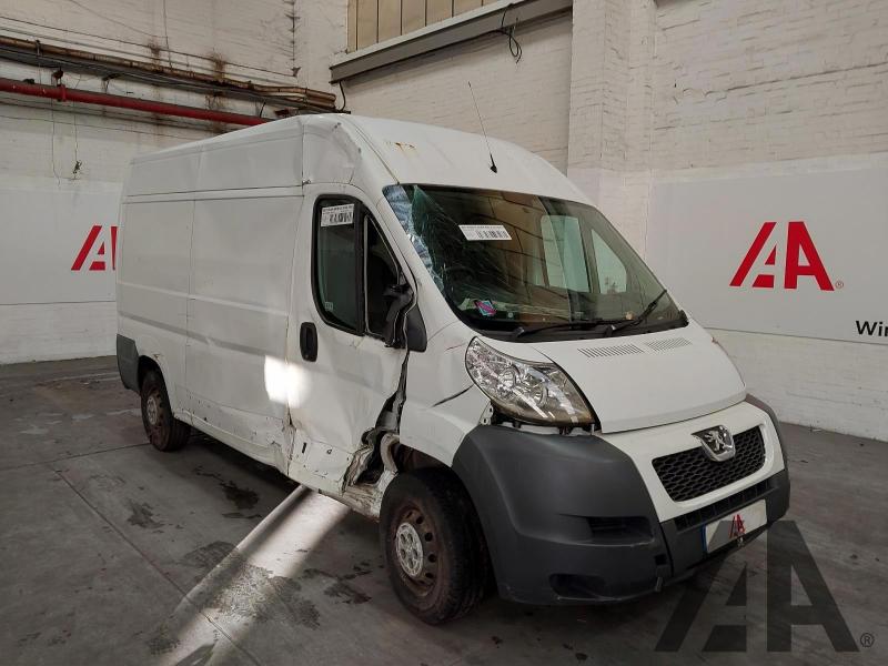 2013 PEUGEOT BOXER HDI 335 L2H2 2198cc TURBO DIESEL MANUAL PANEL VAN