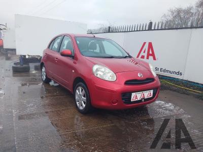 Image of 2012 NISSAN MICRA ACENTA 1198cc PETROL MANUAL 5 Speed 5 DOOR HATCHBACK