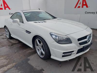 Image of 2012 MERCEDES SLK SLK200 BLUEEFFICIENCY AMG SPOR 1796cc TURBO PETROL AUTOMATIC 7 Speed 2 DOOR CONVERTIBLE