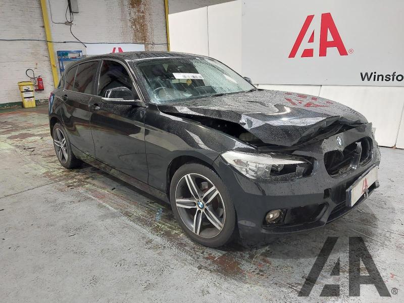 2016 BMW 1 SERIES 118D SPORT 1995cc TURBO DIESEL AUTOMATIC 5 DOOR HATCHBACK