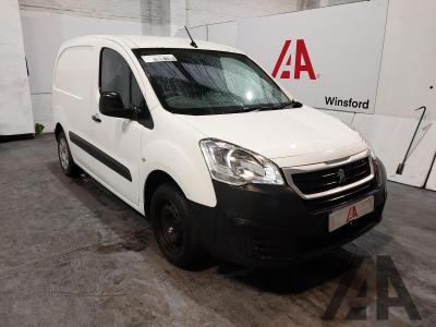 Image of 2018 PEUGEOT PARTNER BLUE HDI PROFESSIONAL L1 1560cc TURBO DIESEL MANUAL 5 Speed PANEL VAN