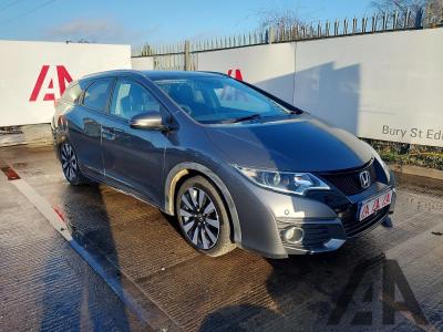 Image of 2016 HONDA CIVIC I-VTEC SR TOURER 1798cc PETROL AUTOMATIC 5 Speed 5 DOOR ESTATE