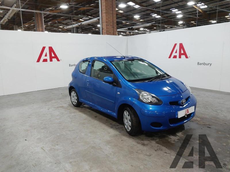 2009 TOYOTA AYGO BLUE VVT-I 998cc PETROL MANUAL 3 DOOR HATCHBACK